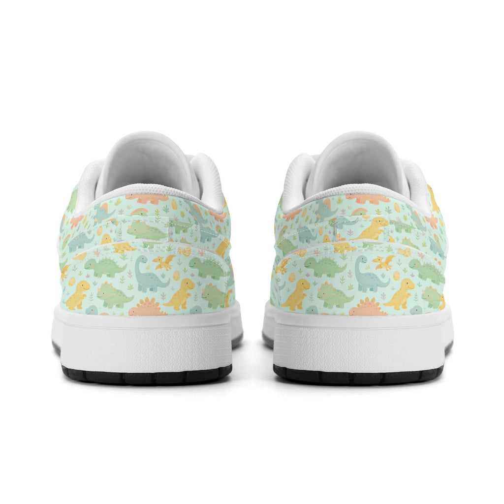 Dino Dreamland Leather Low Top Sneakers