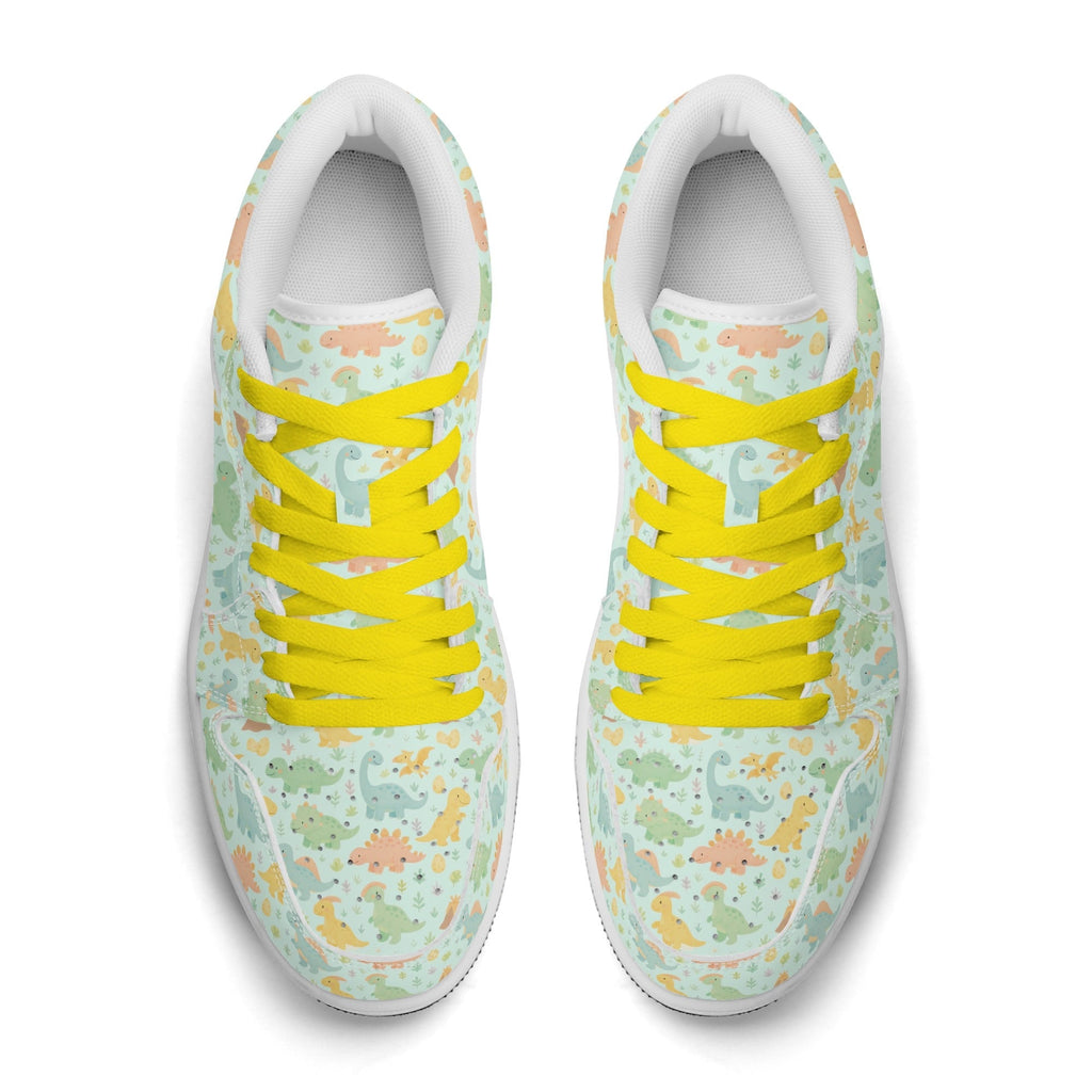 Dino Dreamland Leather Low Top Sneakers