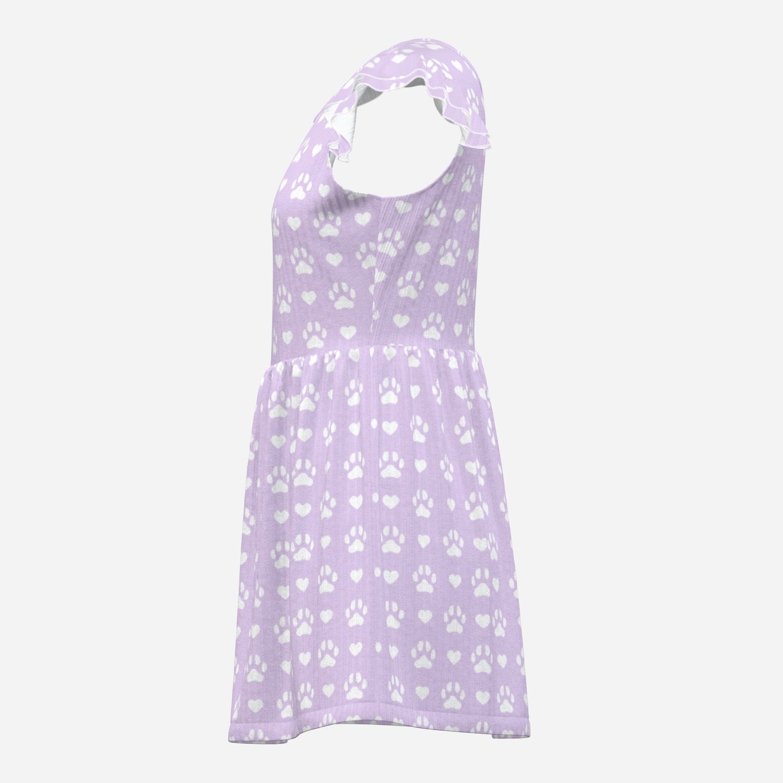 Paw Wishes Playsuit CuddleDress | Built-In Brief & Snap Closure