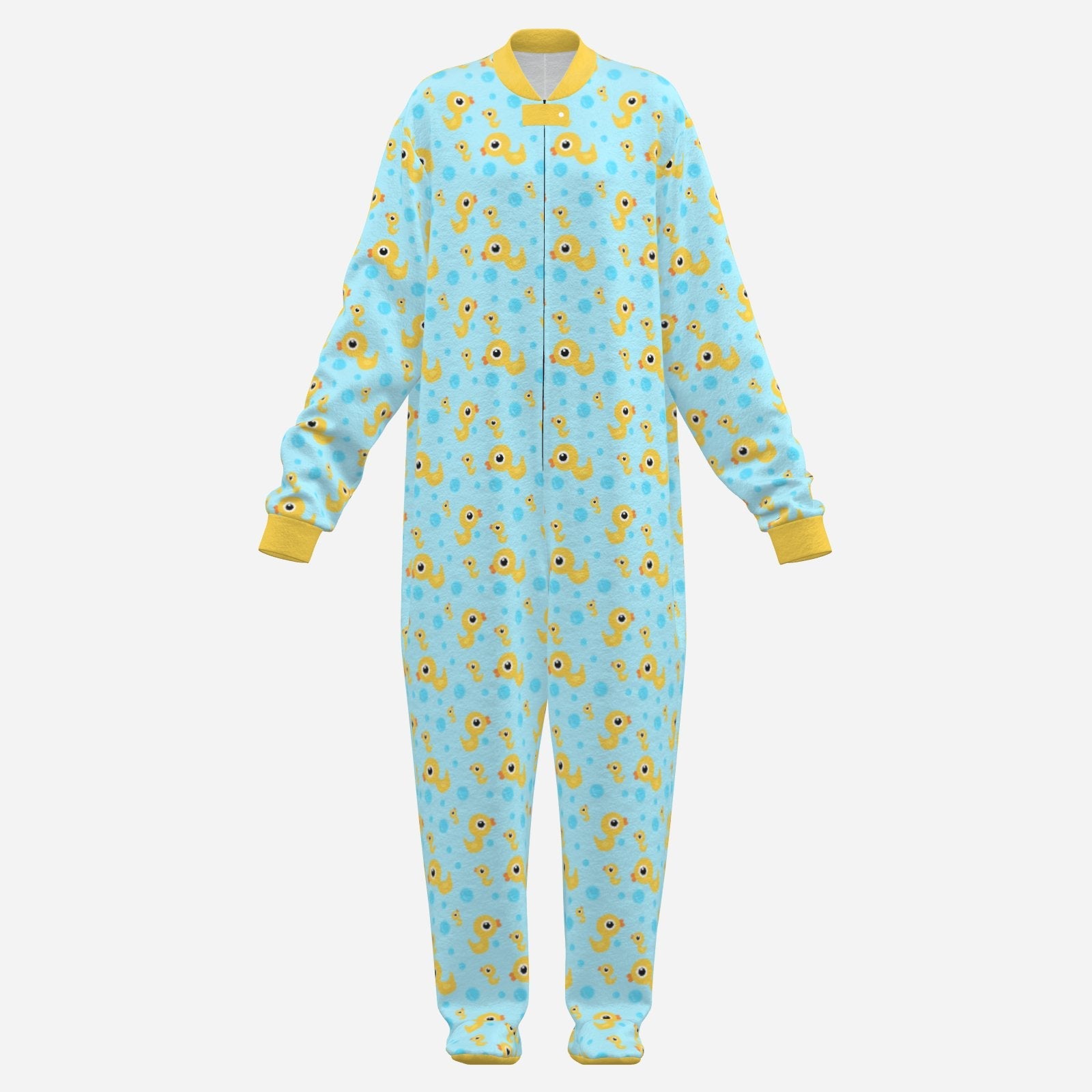 Bubble Duckies Footie CuddleSuit
