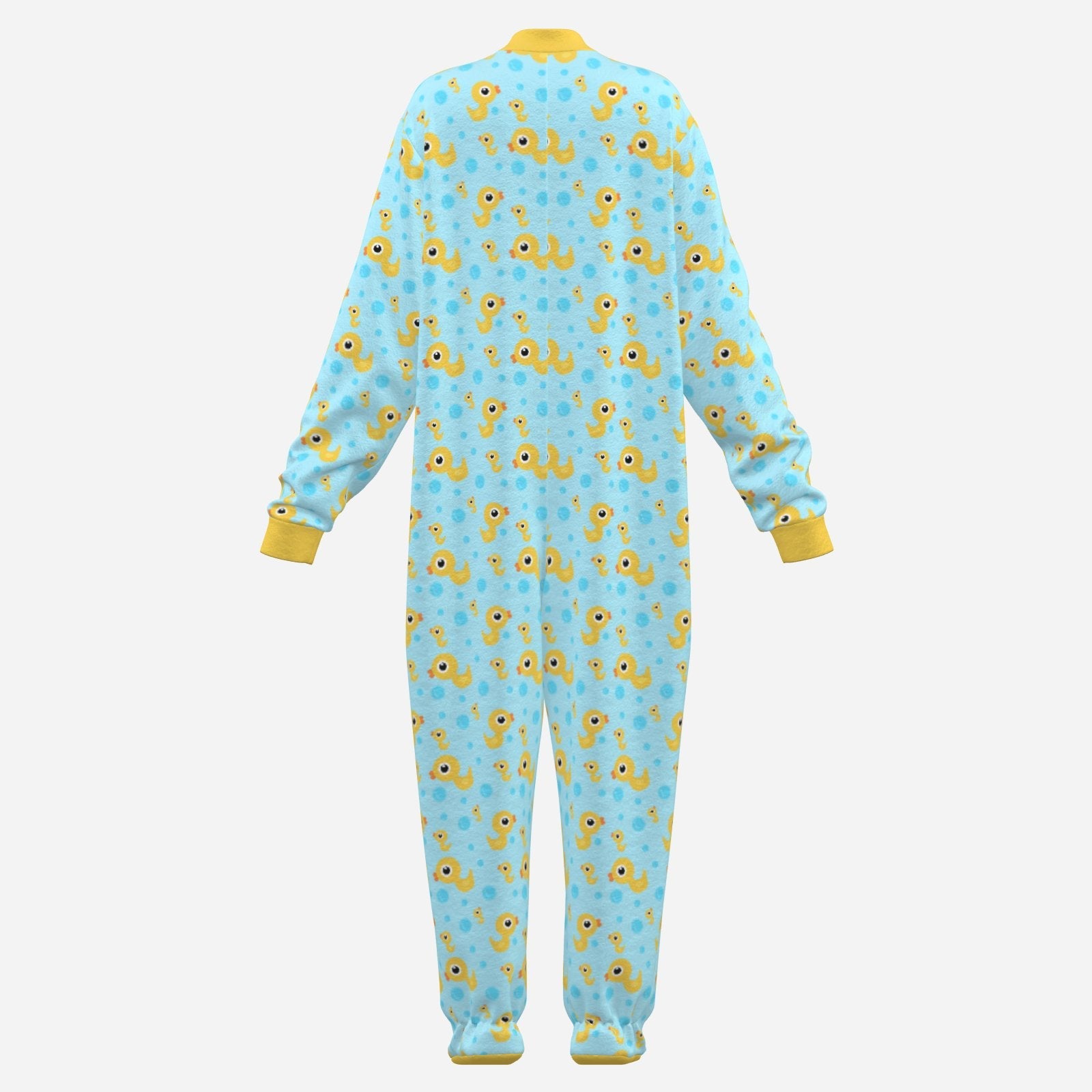 Bubble Duckies Footie CuddleSuit