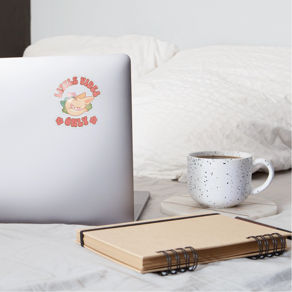 Little Vibes Only Fennec Vinyl Sticker