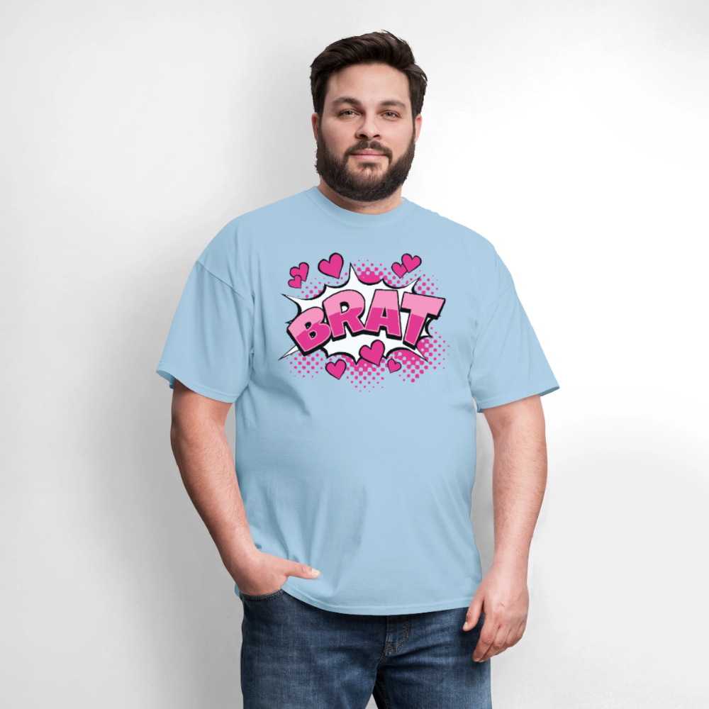 Comic Style Brat Unisex Play Tee (Colors)