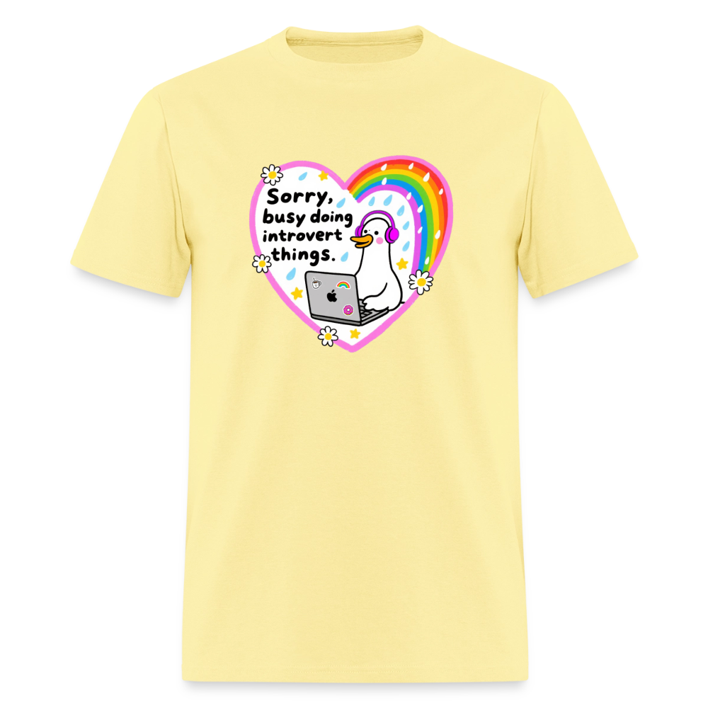 Introvert Things Unisex Play Tee (Colors)