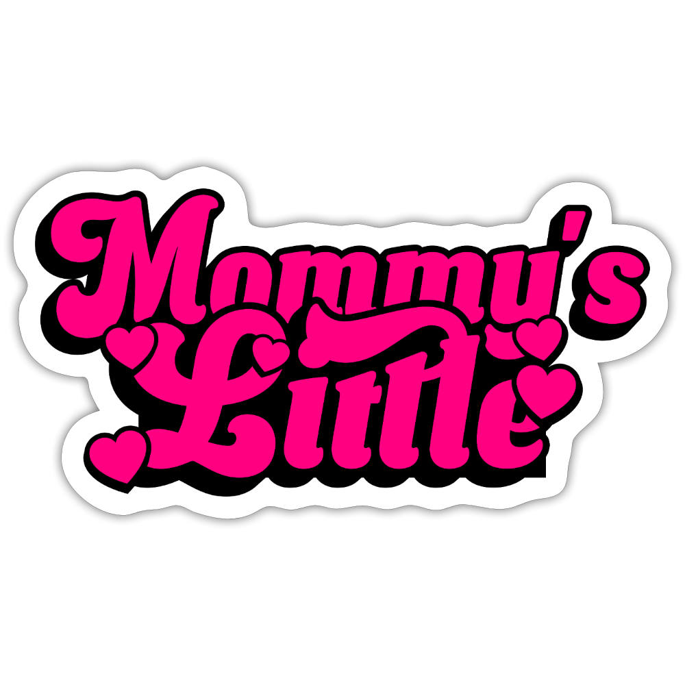 Mommy's Little Pink Vinyl Sticker