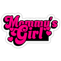 Mommy's Girl Pink Vinyl Sticker