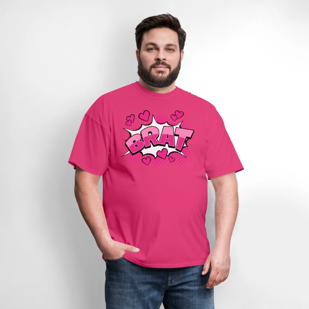 Comic Style Brat Unisex Play Tee (Colors)