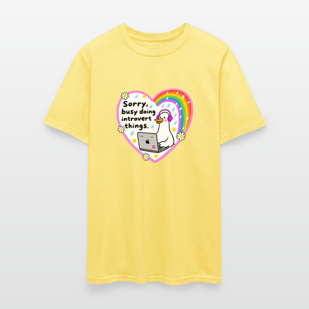 Introvert Things Unisex Play Tee (Colors)