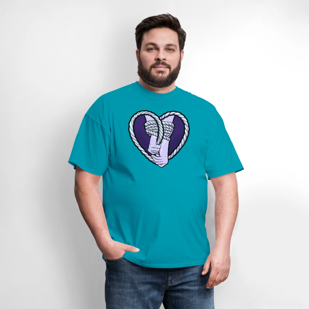 Heartbound Rope Bunny Unisex Play Tee (Colors)