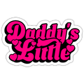 Daddy's Little Pink Vinyl Sticker