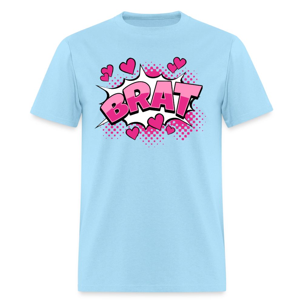 Comic Style Brat Unisex Play Tee (Colors)