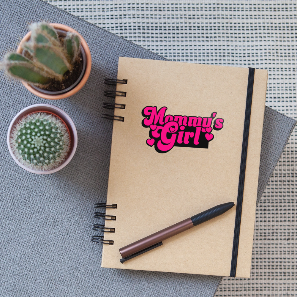 Mommy's Girl Pink Vinyl Sticker
