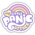 My Little Panic Attack Sticker