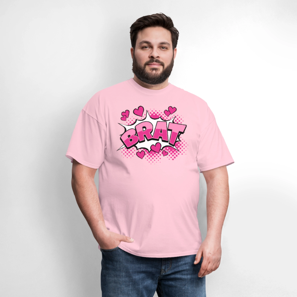 Comic Style Brat Unisex Play Tee (Colors)