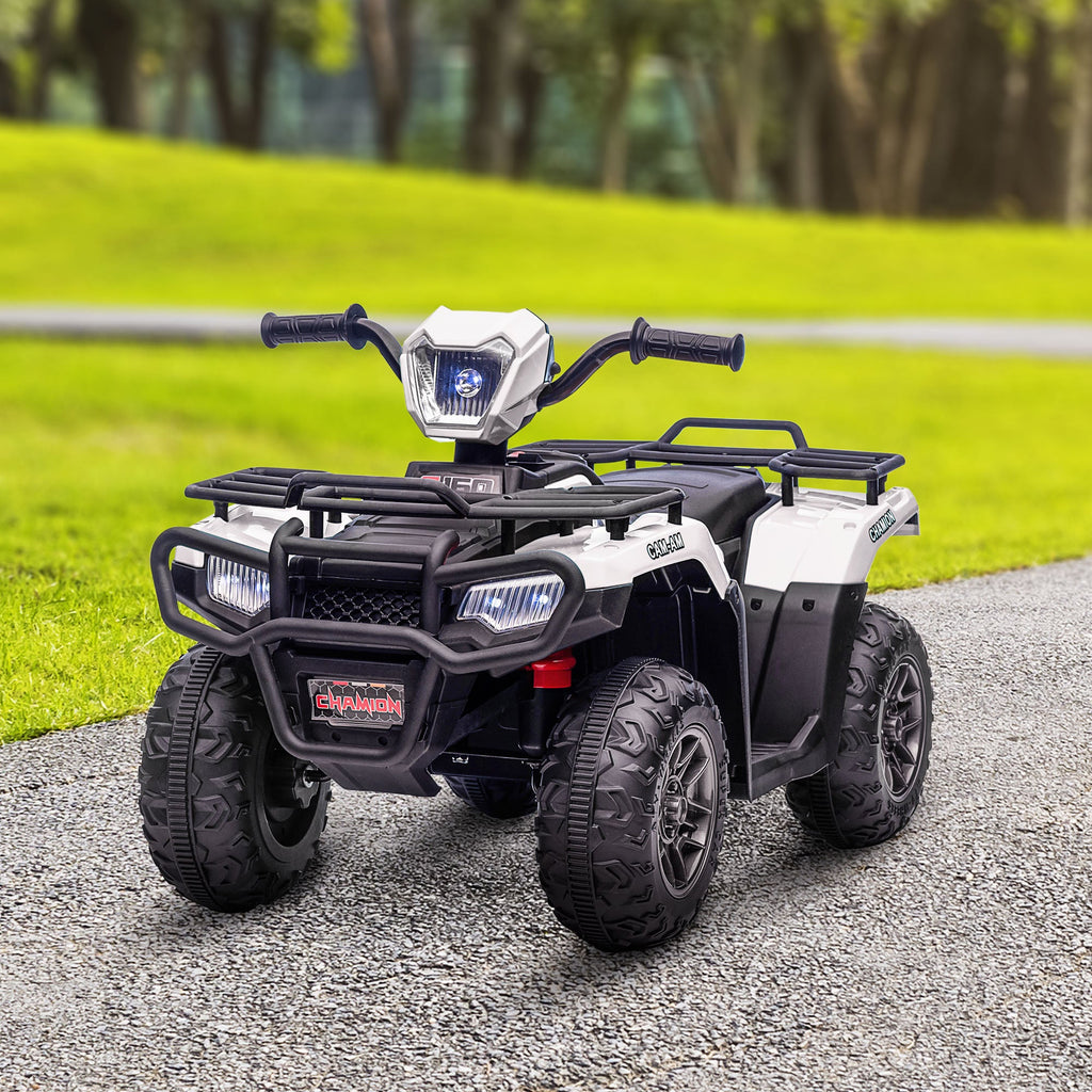12V Kids ATV with Music, Headlights, and Forward/Backward Function - A Fun Ride for Young Adventurers!