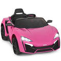 2-Door 12V RC Electric Ride-On Car for Kids with Music and Lights