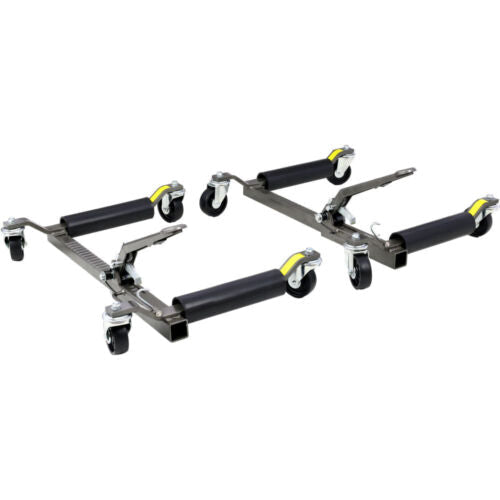 2-in-1 Hydraulic Car Skates: Easily Position and Jack Up Your Vehicle