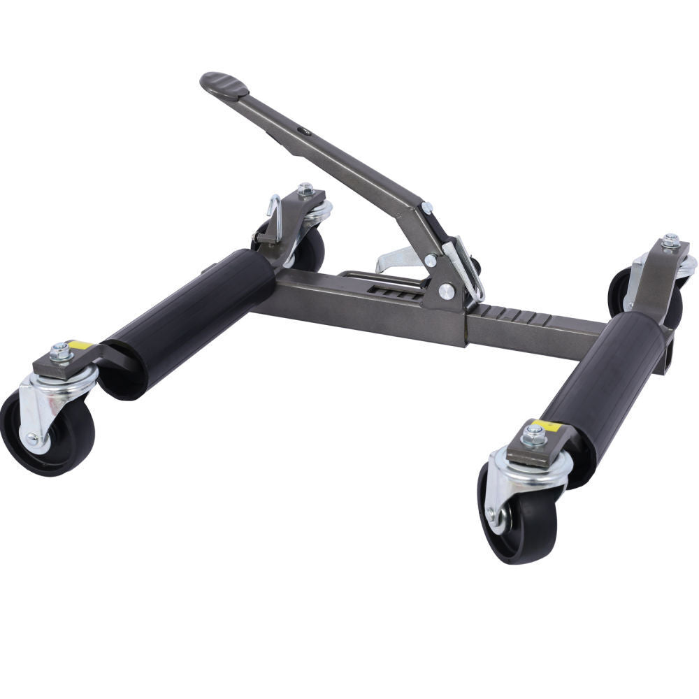 2-in-1 Hydraulic Car Skates: Easily Position and Jack Up Your Vehicle