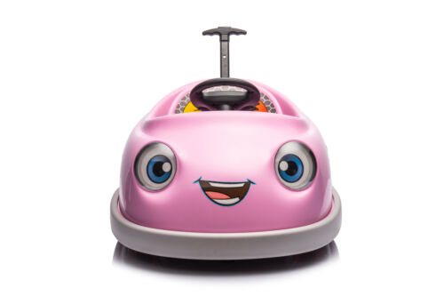 2-in-1 Toddler Bumper Car and Rocking Horse with Music for Ages 1-6