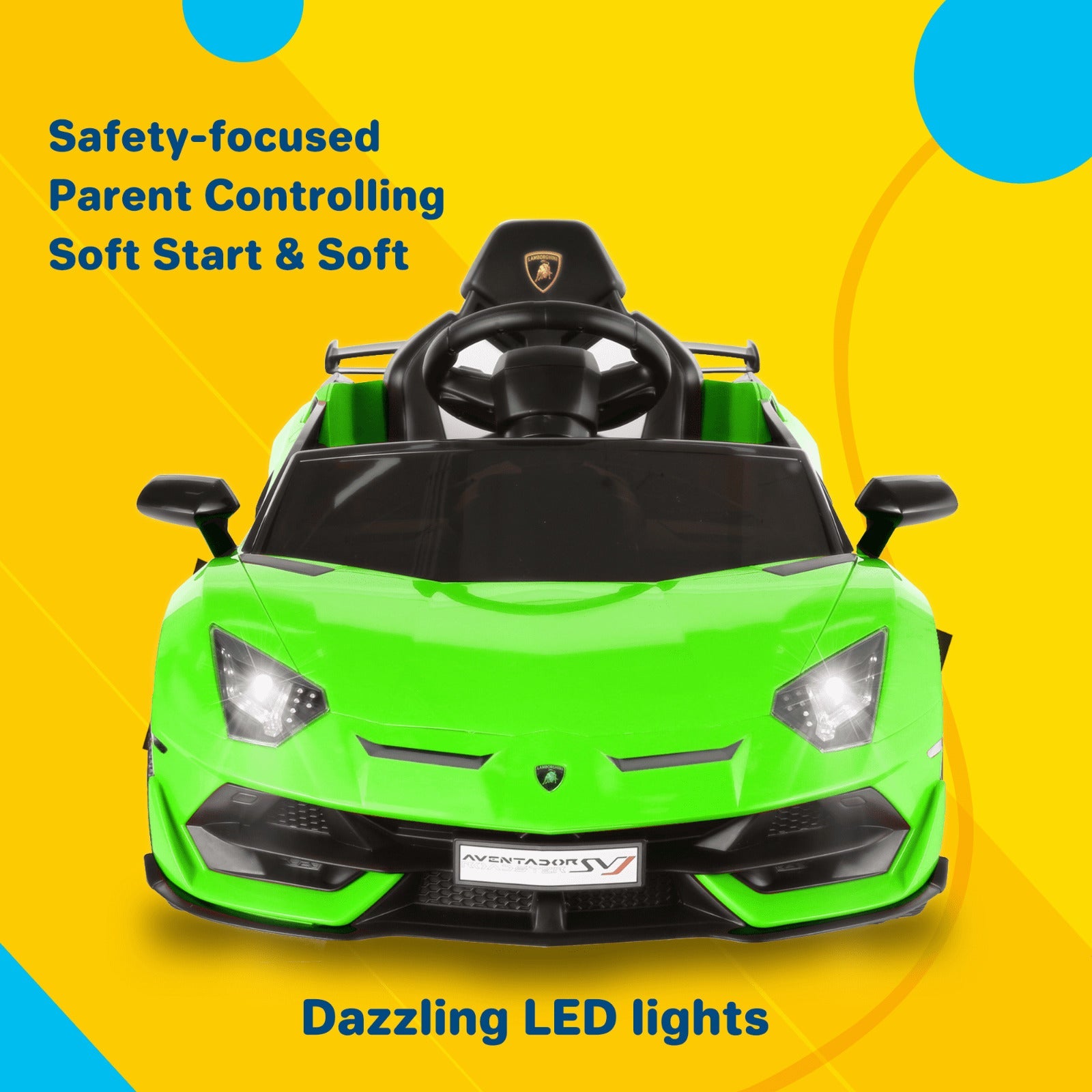 2-Seater 12V Electric Ride-On Truck with Bluetooth and Remote Control for Kids