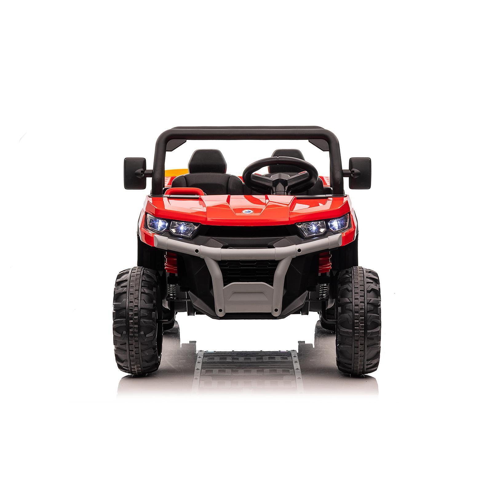 2-Seater 24V 4WD Kids Ride-On Dump Truck with Remote Control - GX33 Model