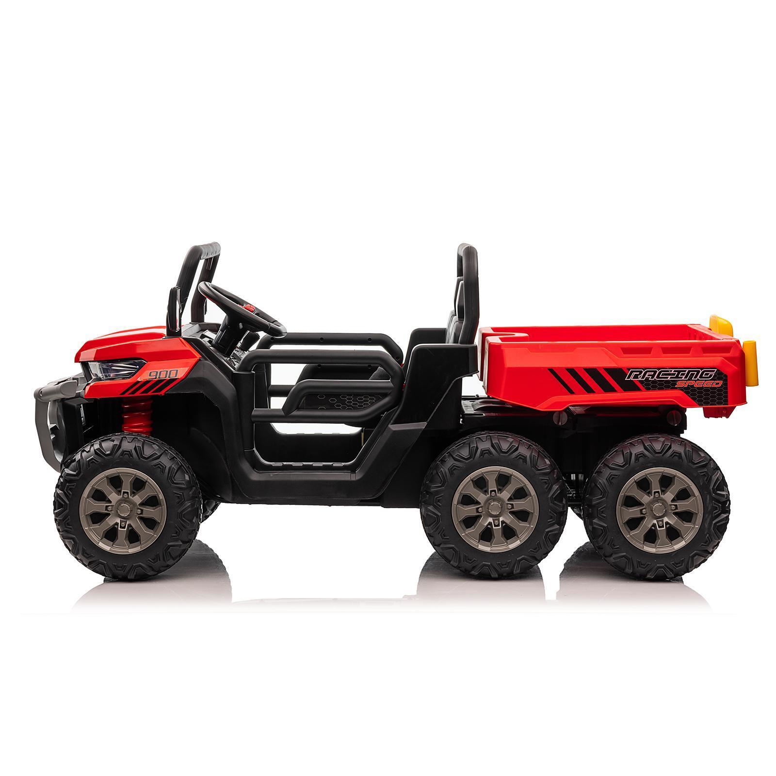 2-Seater 24V 4WD Kids Ride-On Dump Truck with Remote Control - GX33 Model