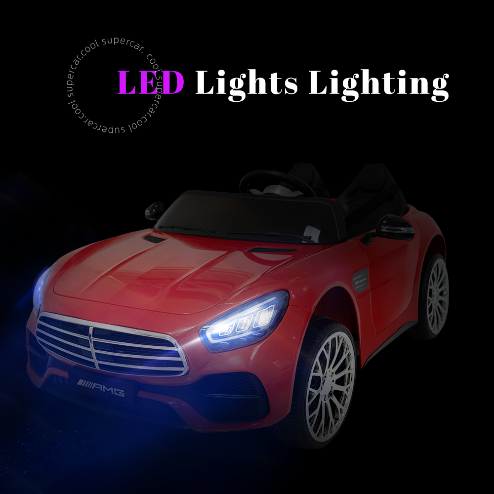 2-Seater 24V Battery-Powered Ride-On Car with Remote Control and 4*35W Motors