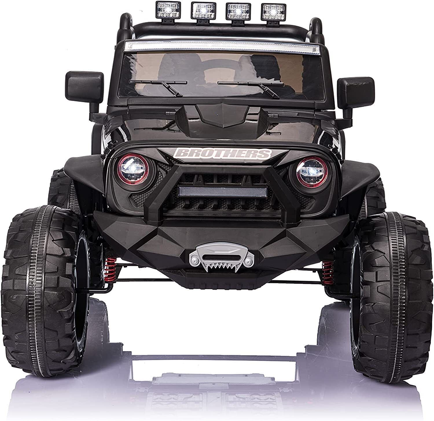 2-Seater 24V Electric Ride-On Car for Kids with Remote Control and 2x200W Motors