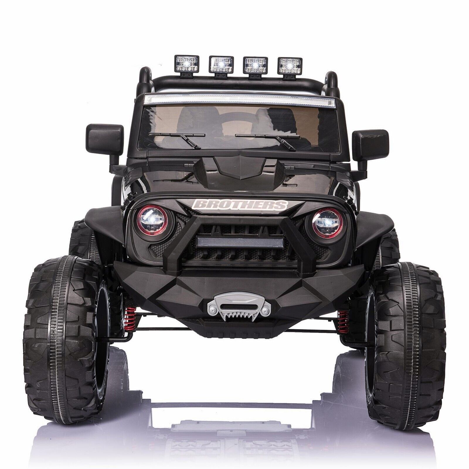 2-Seater 24V Electric Ride-On Toy Truck for Kids with Remote Control