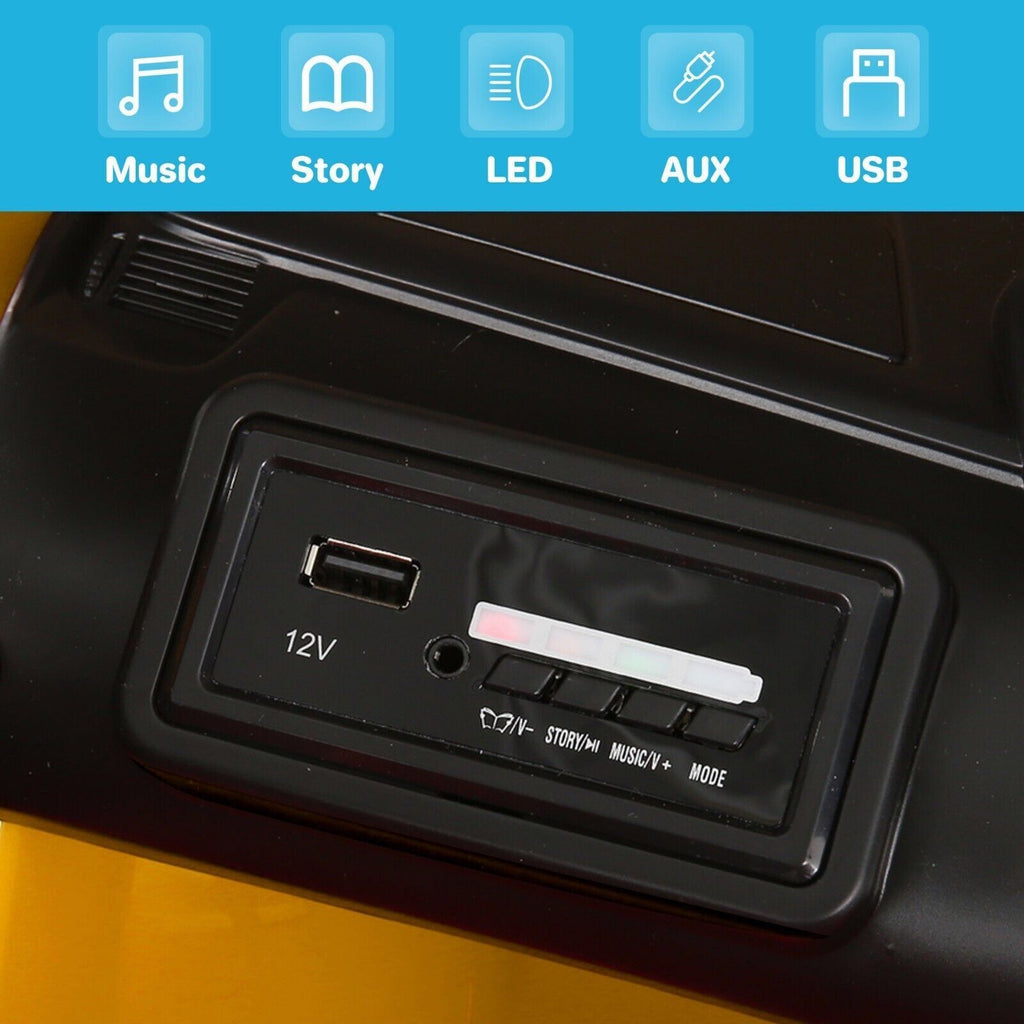 2-Seater 24V 400W Electric Ride-On Truck for Kids with Remote Control
