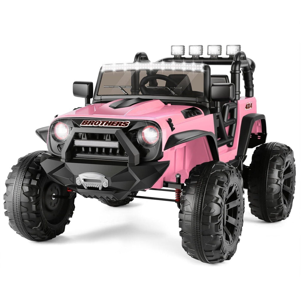2-Seater 24V Electric Ride-On Truck for Kids with Bluetooth and 2x200W Motors - 87 Exciting Features!