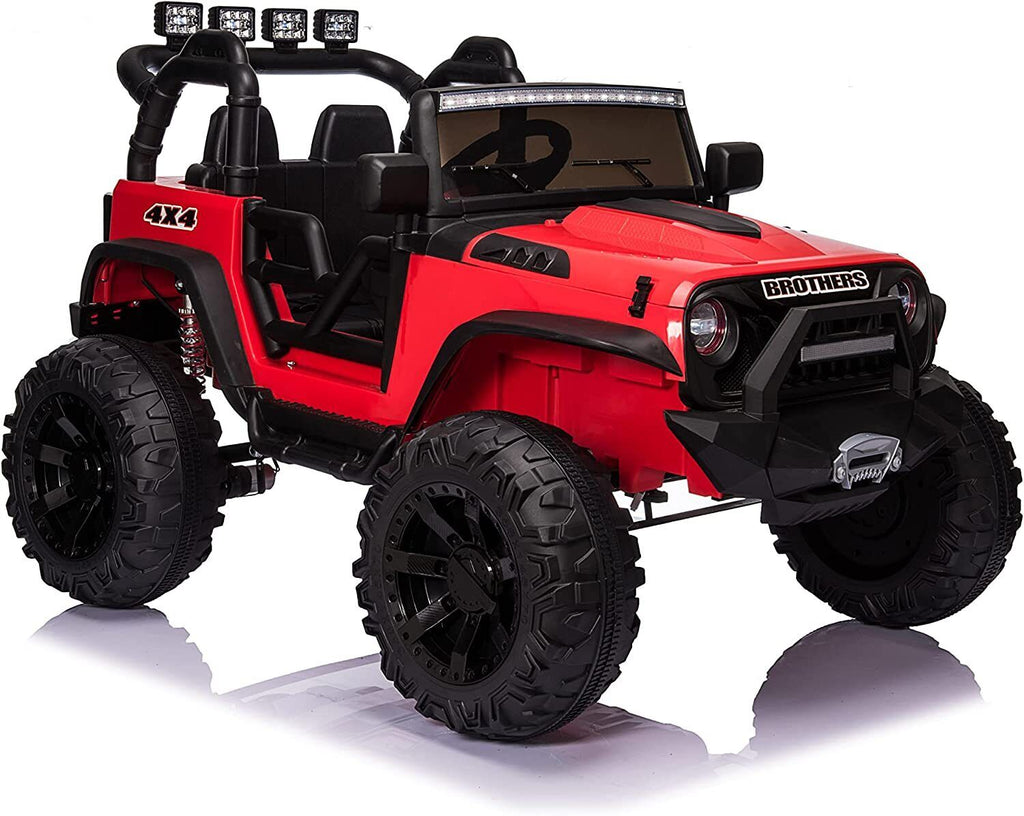 Premium 24V Ride-On Truck for Kids with 2-Seater Design and Parental Remote Control - 400W Power