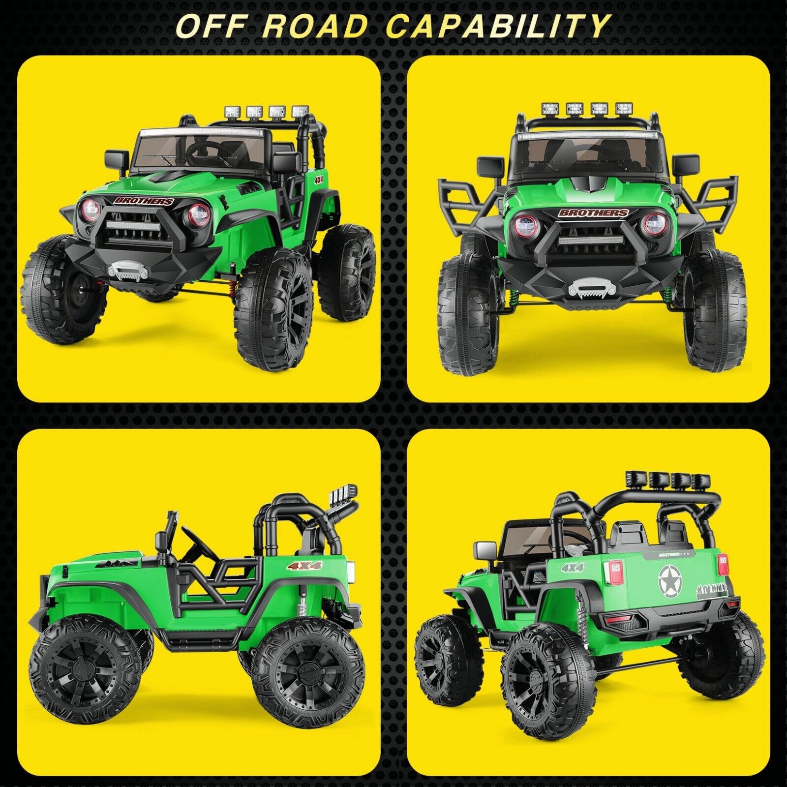 2-Seater 24V Electric Ride-On Truck for Kids with Parental Remote Control - Hot Item!
