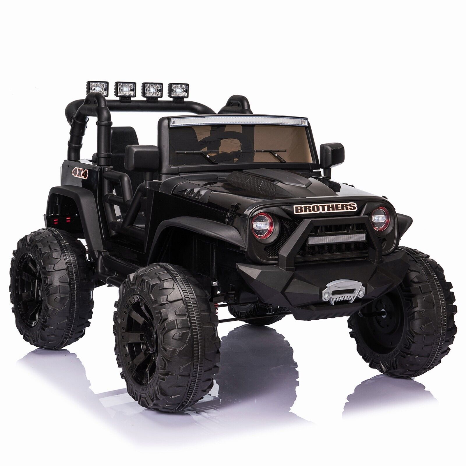 Electric 2-Seater Kids Ride On Truck with Parent Remote Control - Battery Powered Car Toy