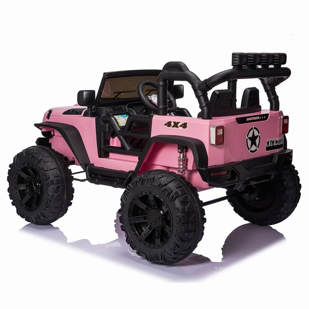 400W Electric Ride-On Truck for Kids with Bluetooth and LED Lights - 24V Powered Vehicle