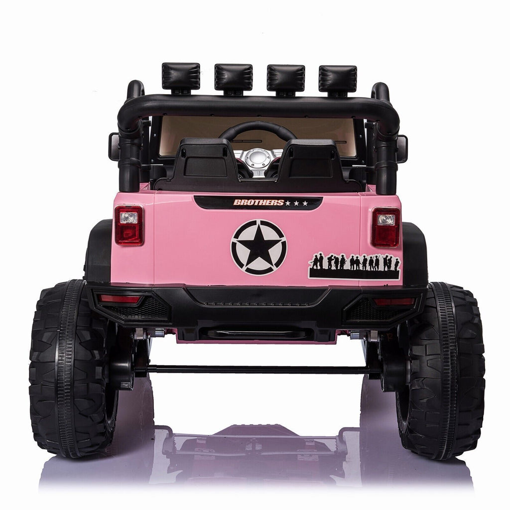 400W Electric Ride-On Truck for Kids with Bluetooth and LED Lights - 24V Powered Vehicle