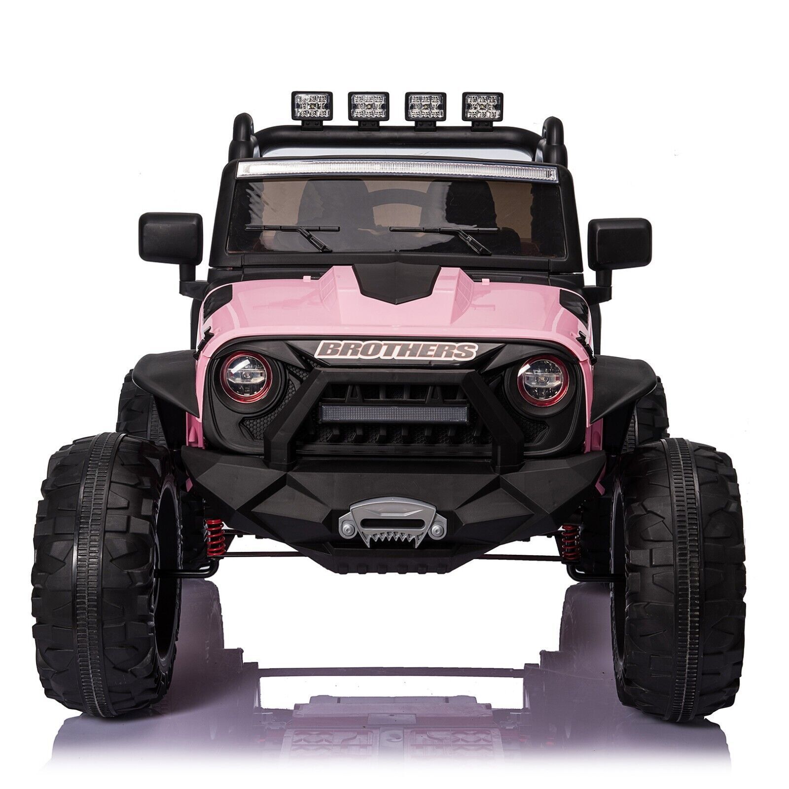 2-Seater 24V Electric Ride-On Toy Truck with Bluetooth and 2x200W Motors for Kids
