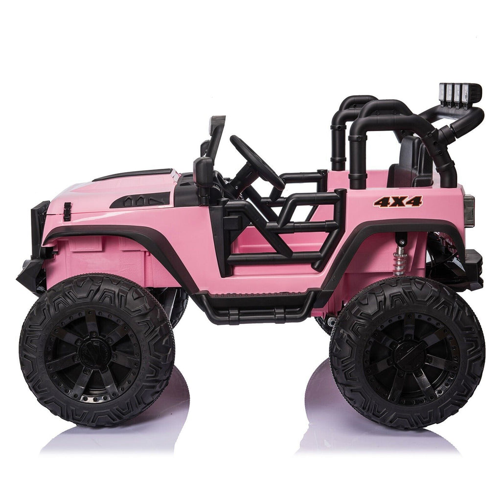 2-Seater 24V Electric Ride-On Toy Truck with Bluetooth and 2x200W Motors for Kids