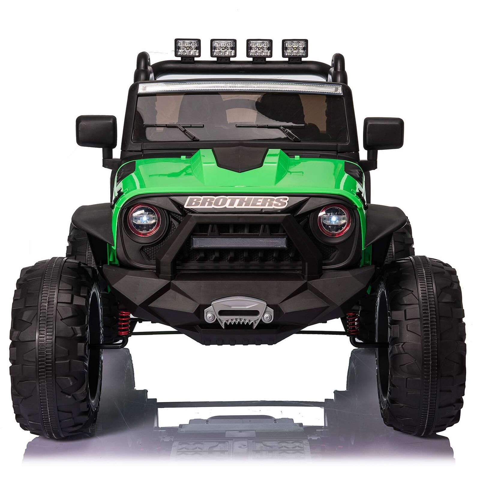 Premium 24V Electric Jeep Ride-On Car with Music and Remote Control - 400W Power Wheels for Fashionable Kids