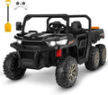 2-Seater 24V Electric UTV Car with 4WD and Dump Bed for Kids - Powerful Off-Road Vehicle