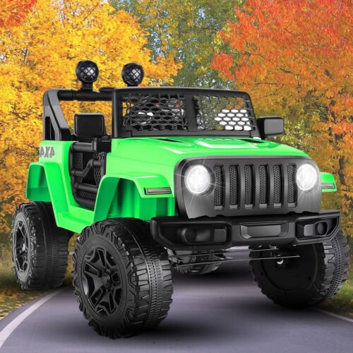2 Seater Electric Jeep Car for Kids with Remote Control - 12V Ride-On Toy Truck