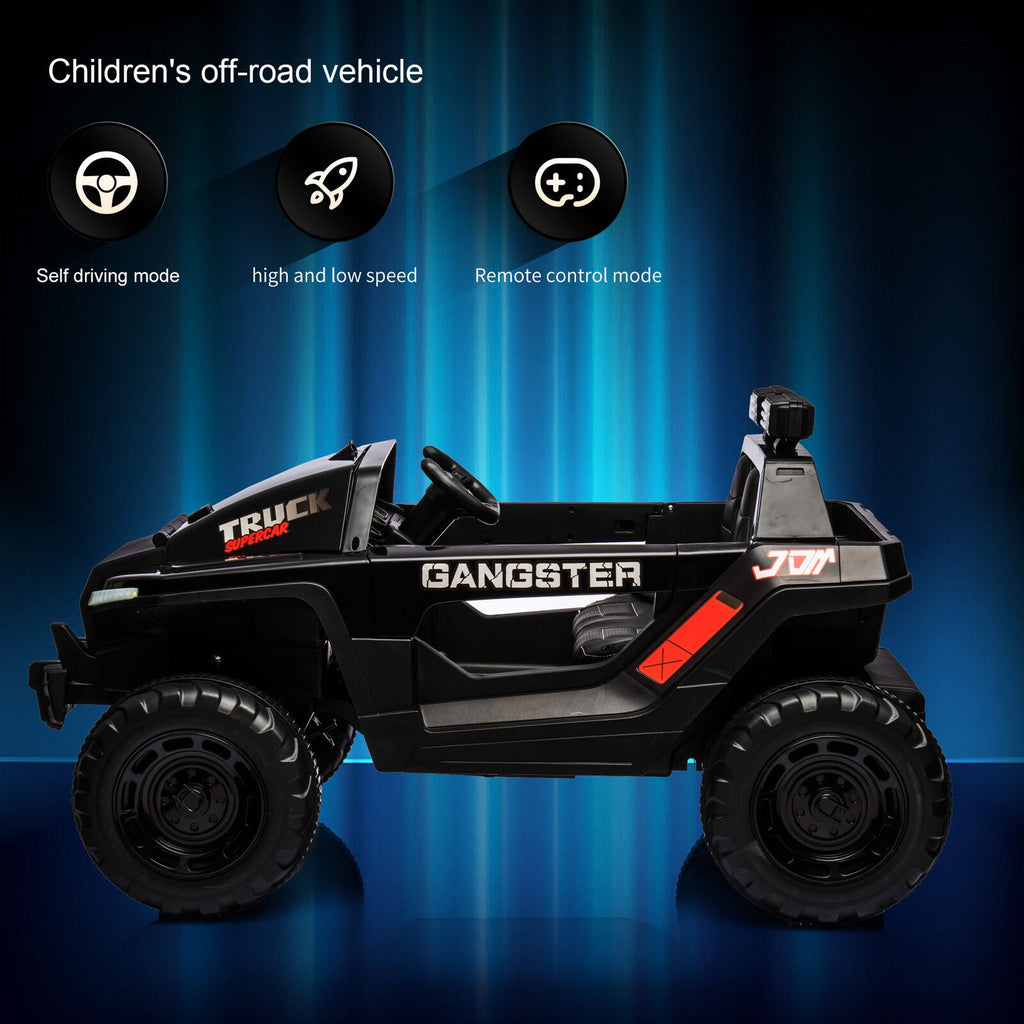 2-Seater Electric Ride-On Car for Kids with Remote Control - 24V Power and 4 Wheels