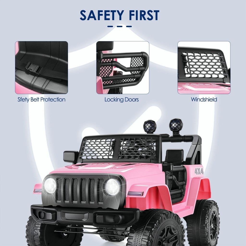 12V Electric Kids Ride On Car with Remote Control and MP3 Player