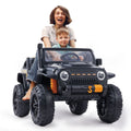 2-Seater Electric Ride-On Toy Truck for Kids with Parent Seat and MP3 Player