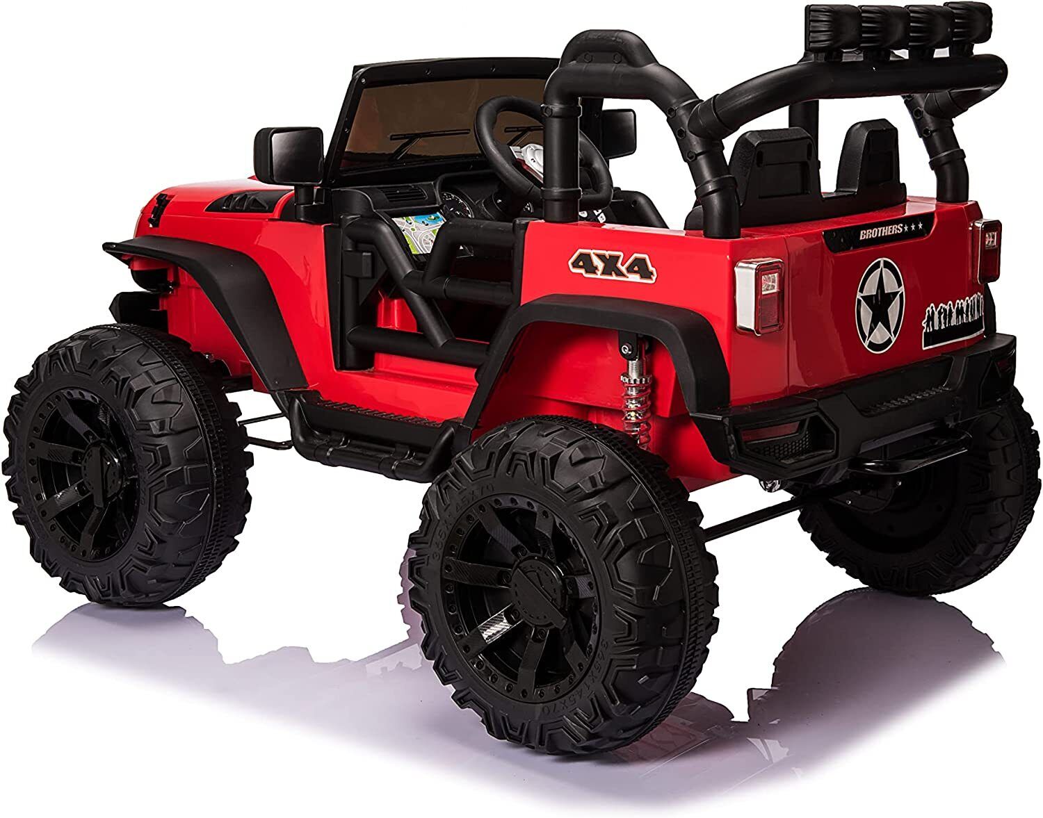 2-Seater Kids Electric Car with Parental Remote Control - 24V Ride On Truck