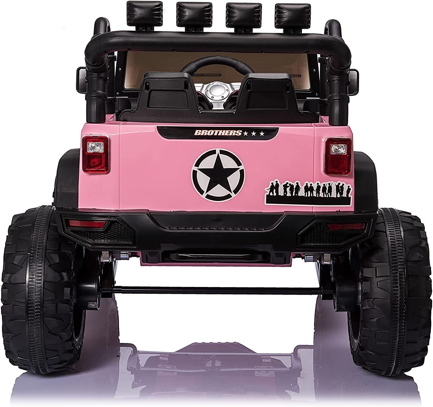 Kids Electric Ride-On Truck with Remote Control - 24V Battery Powered 2 Seater Car