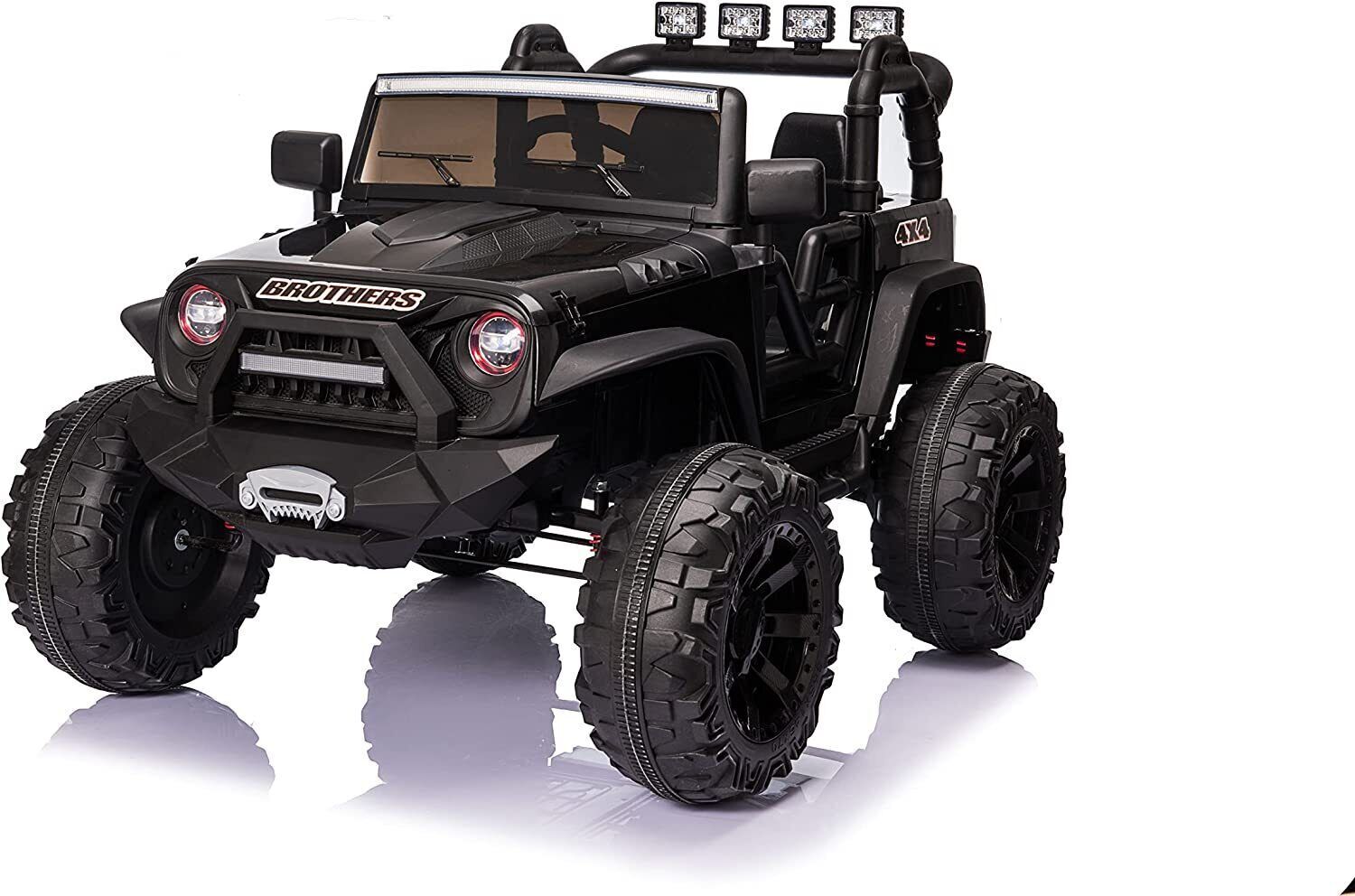 Electric 2-Seater Kids Ride-On Truck with 24V Battery and 400W Power