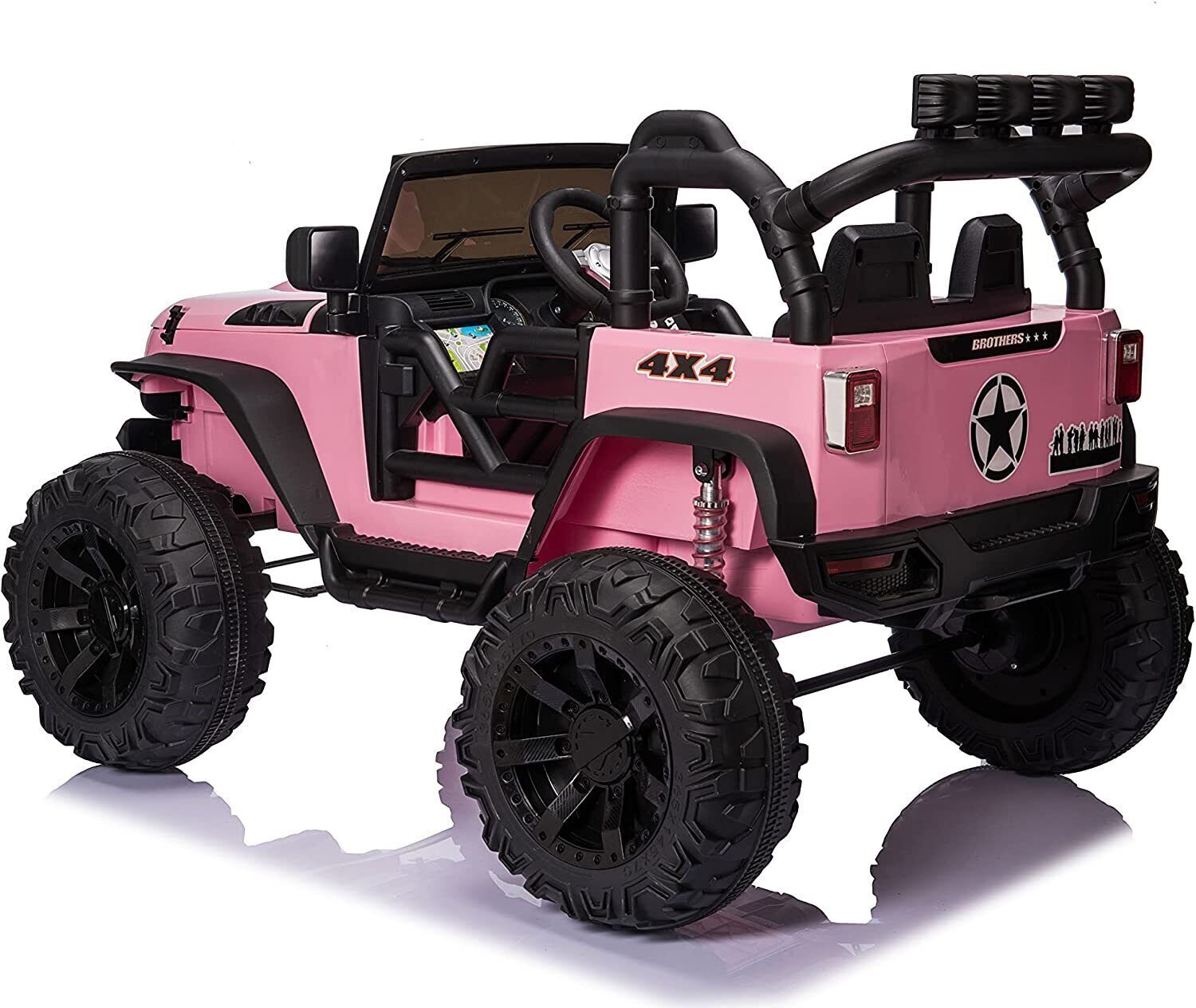 2-Seater 24V Electric Ride-On Car with Remote Control for Kids - 400W Power