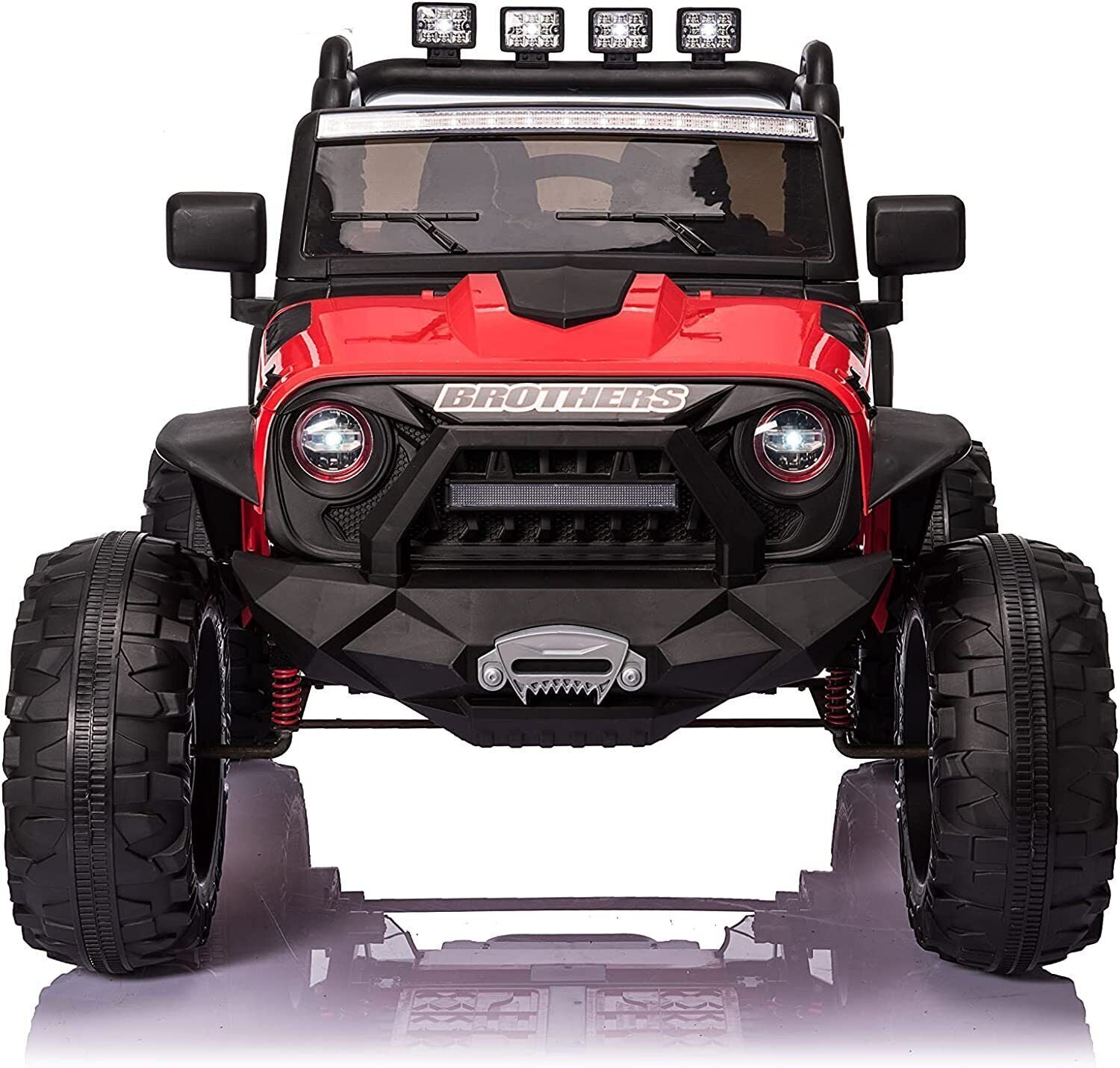 Electric Ride-On Truck Car Toy for Kids with Parent Remote Control - 24V, 2*200W, 3-Speed