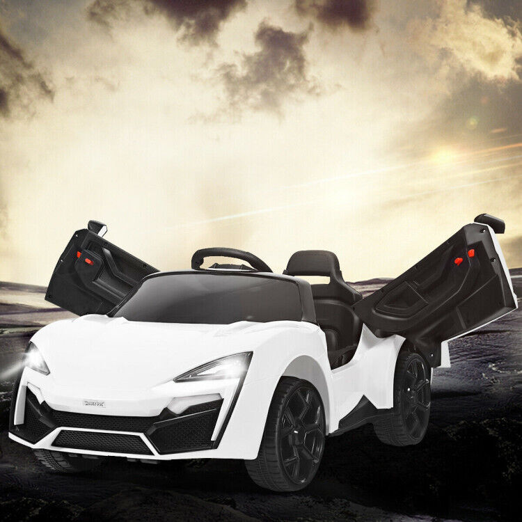 2.4G RC Electric Vehicle with Lights - 12V Power for Endless Fun!